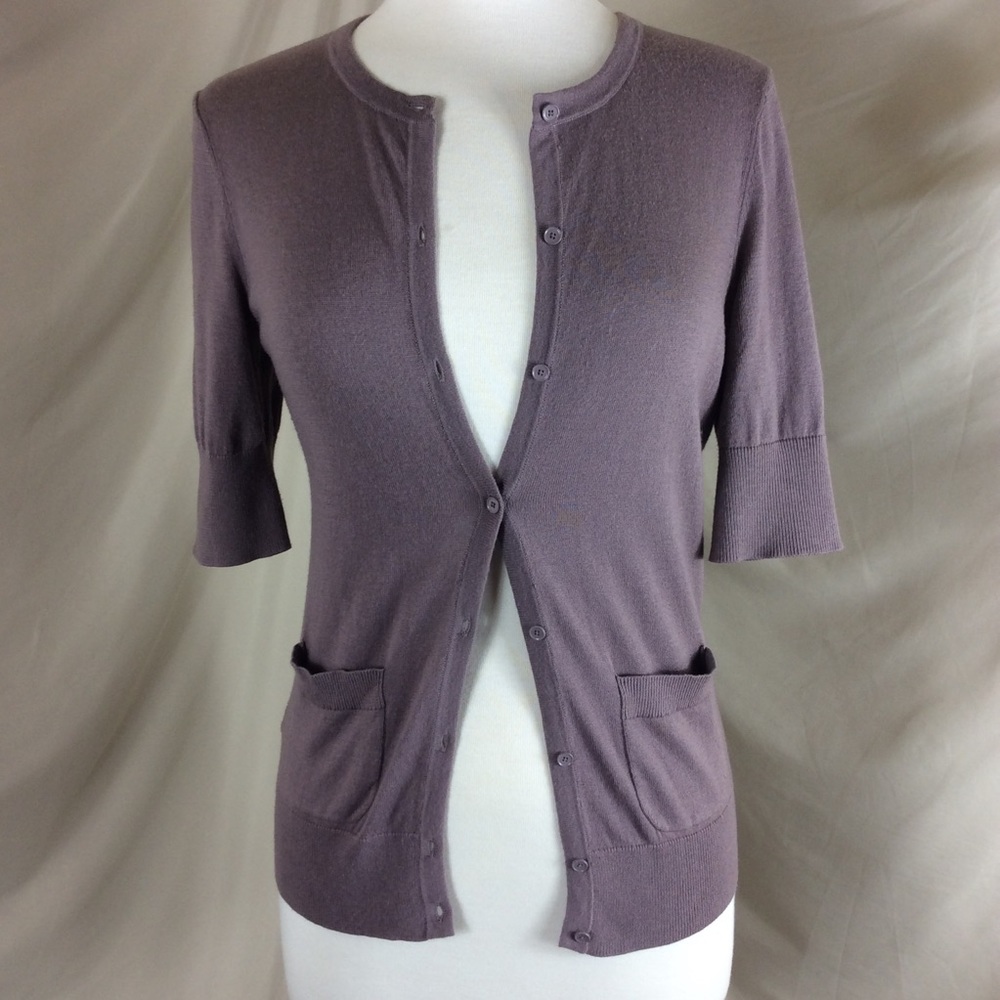 LOFT Short Sleeve Cardigan